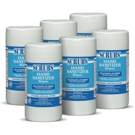 SCRUBS Wipes, Sanitizer, Hand ITW90985CT